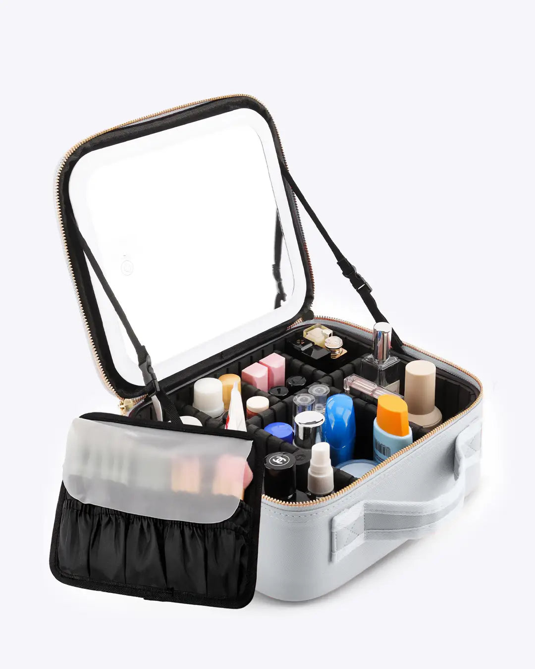 LED Travel Makeup Case