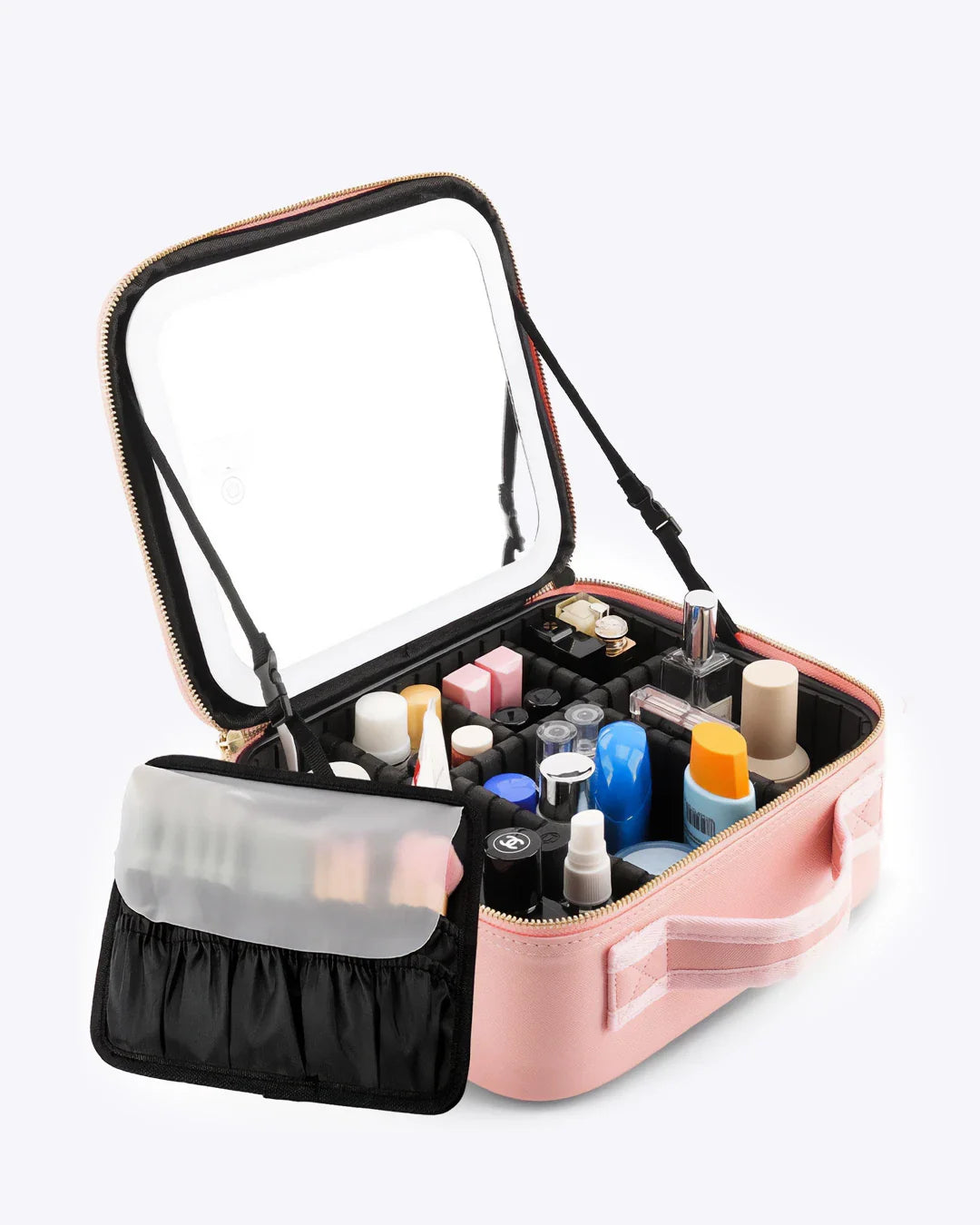 LED Travel Makeup Case