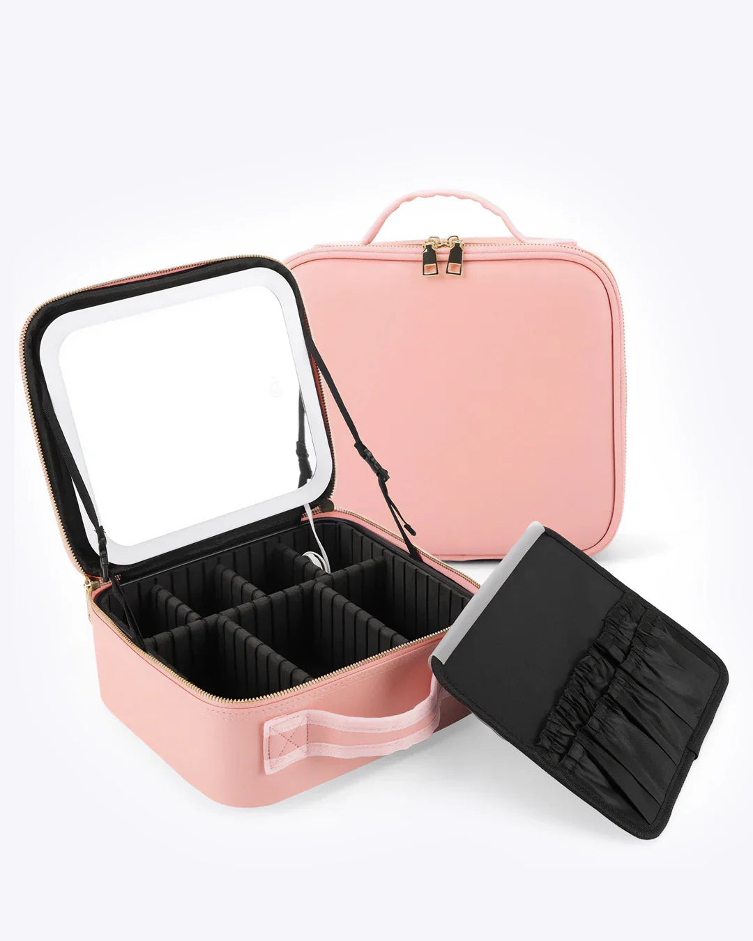 LED Travel Makeup Case
