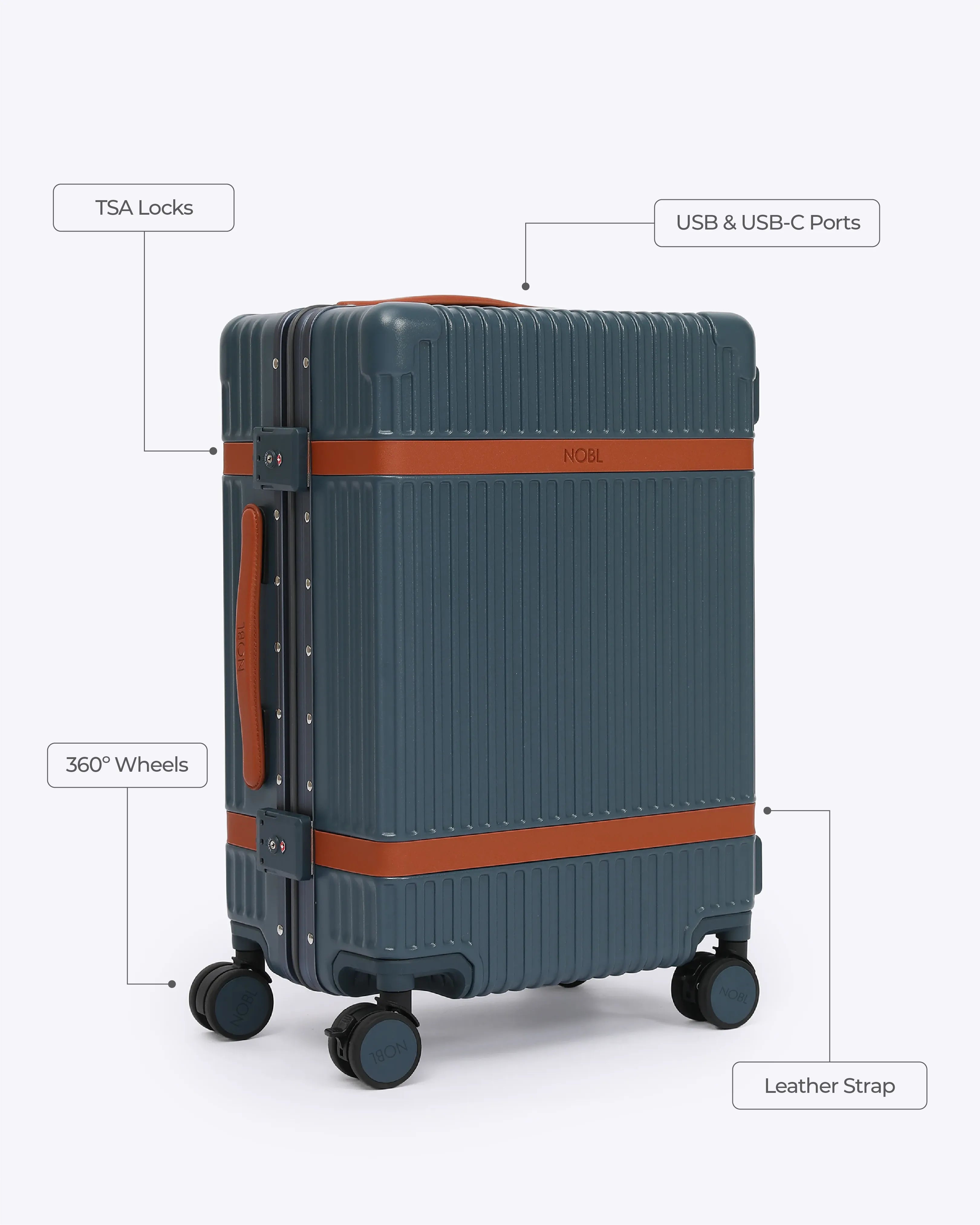 Belmont Leather Carry-On