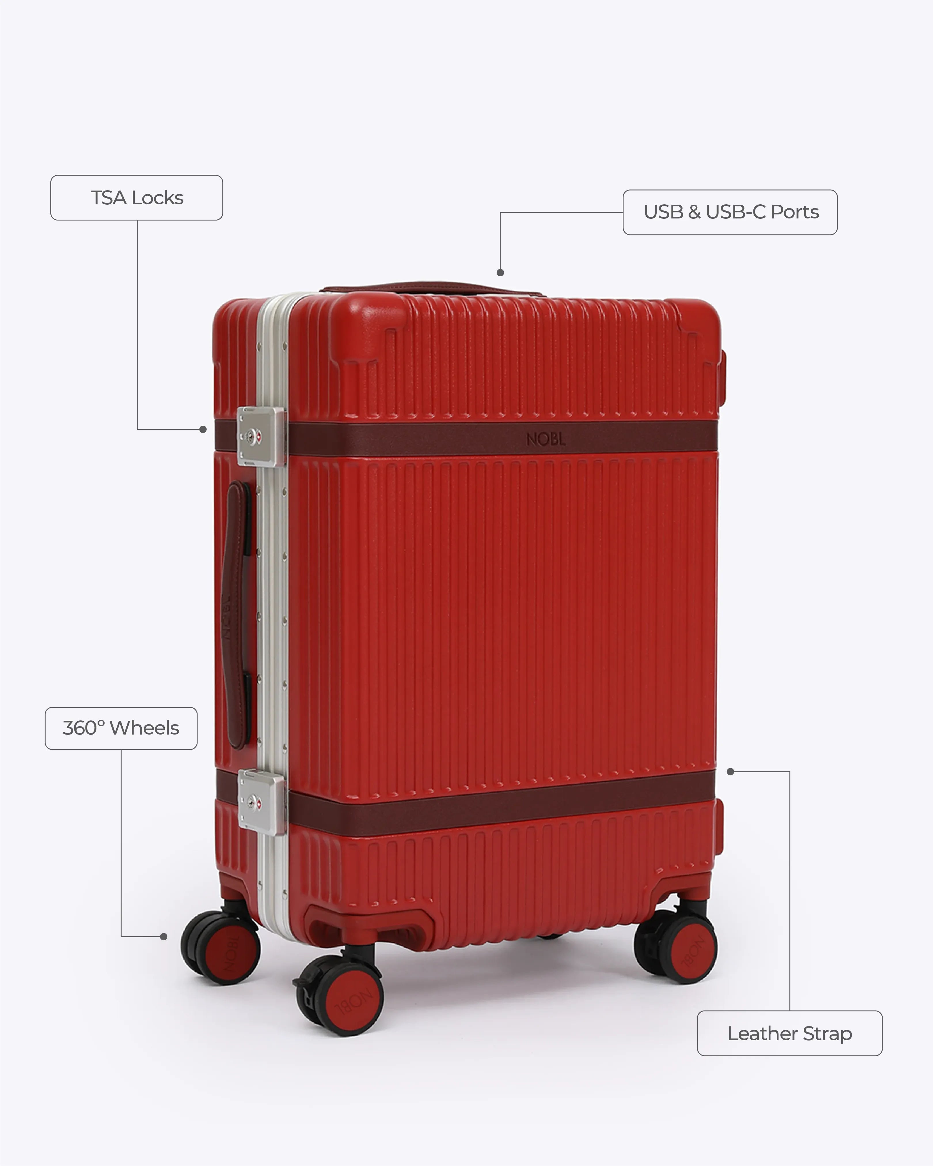 Belmont Leather Carry-On