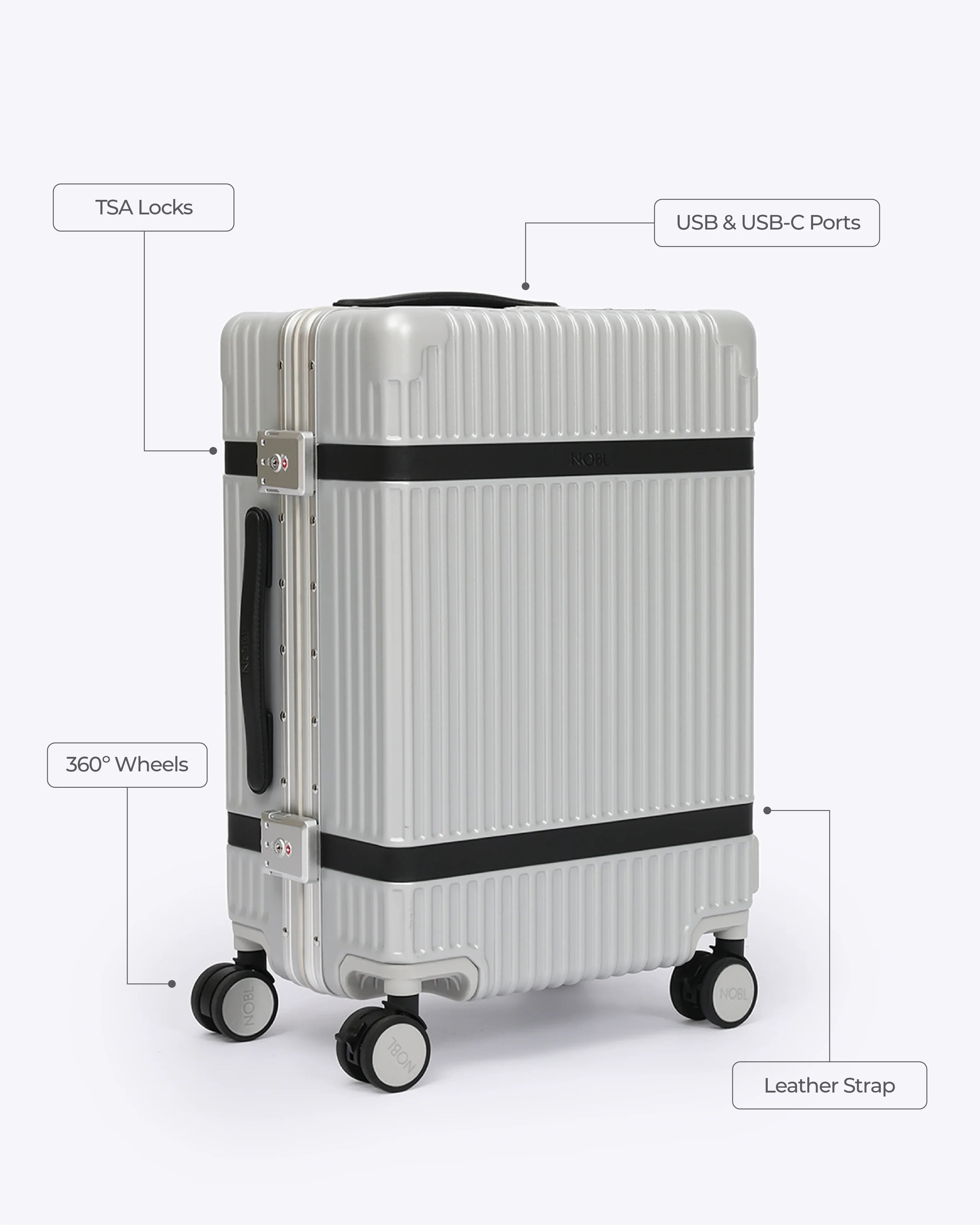 Belmont Leather Carry-On