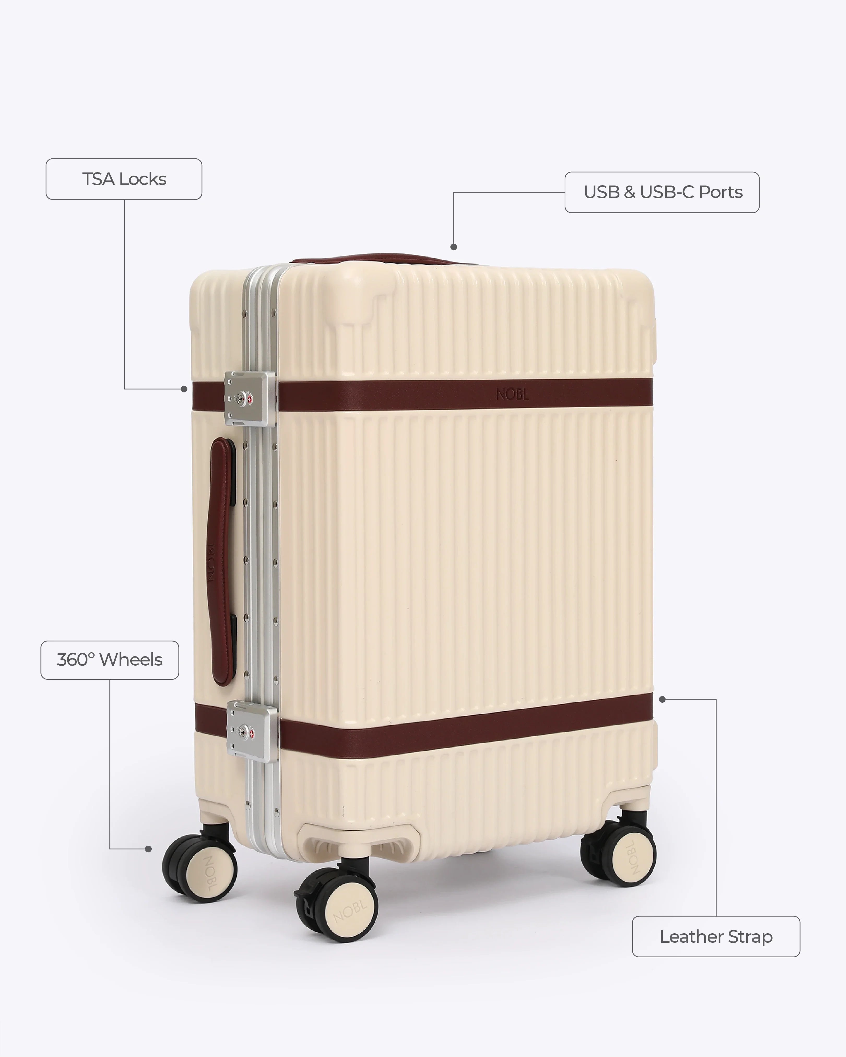 Belmont Leather Carry-On