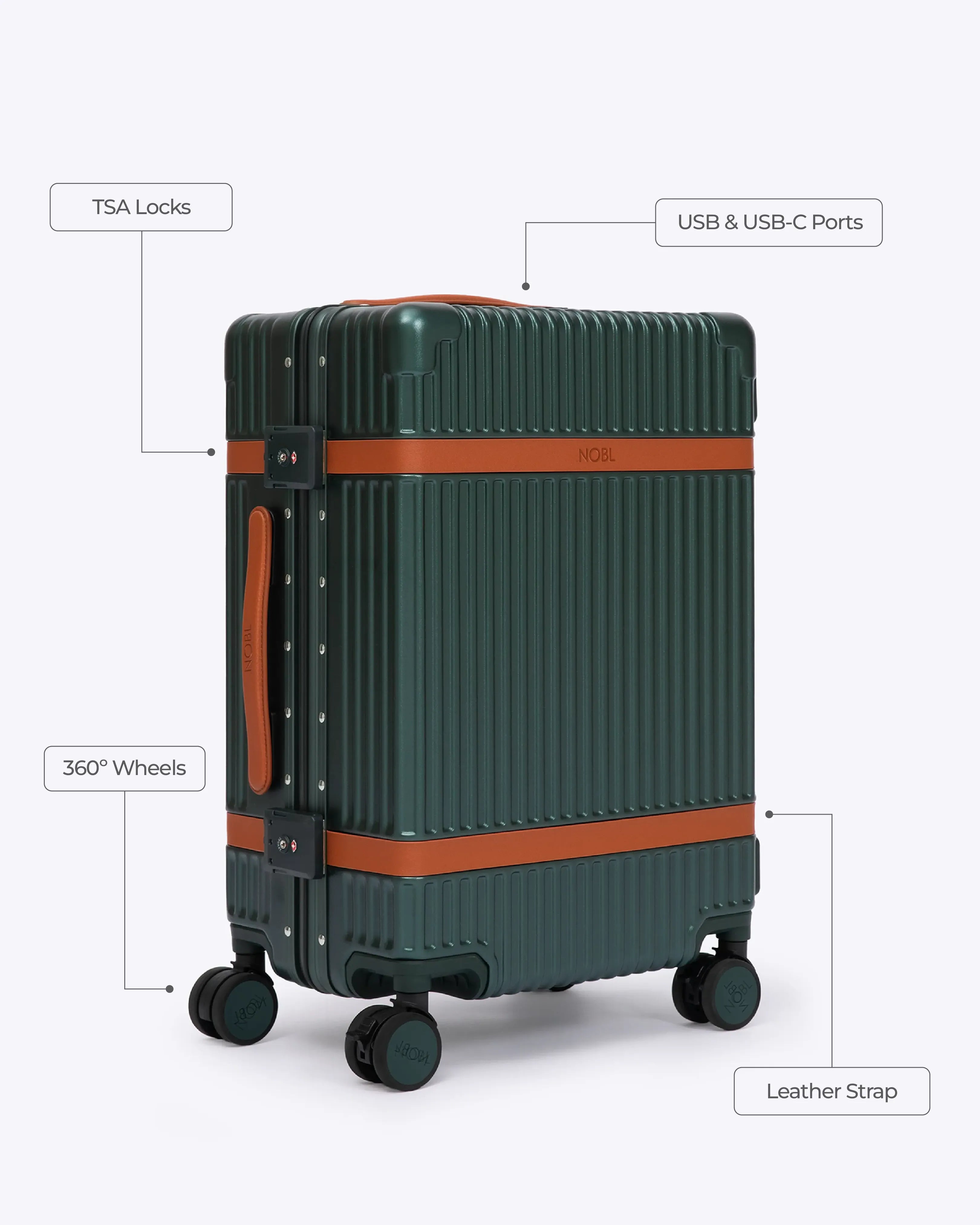 Belmont Leather Carry-On