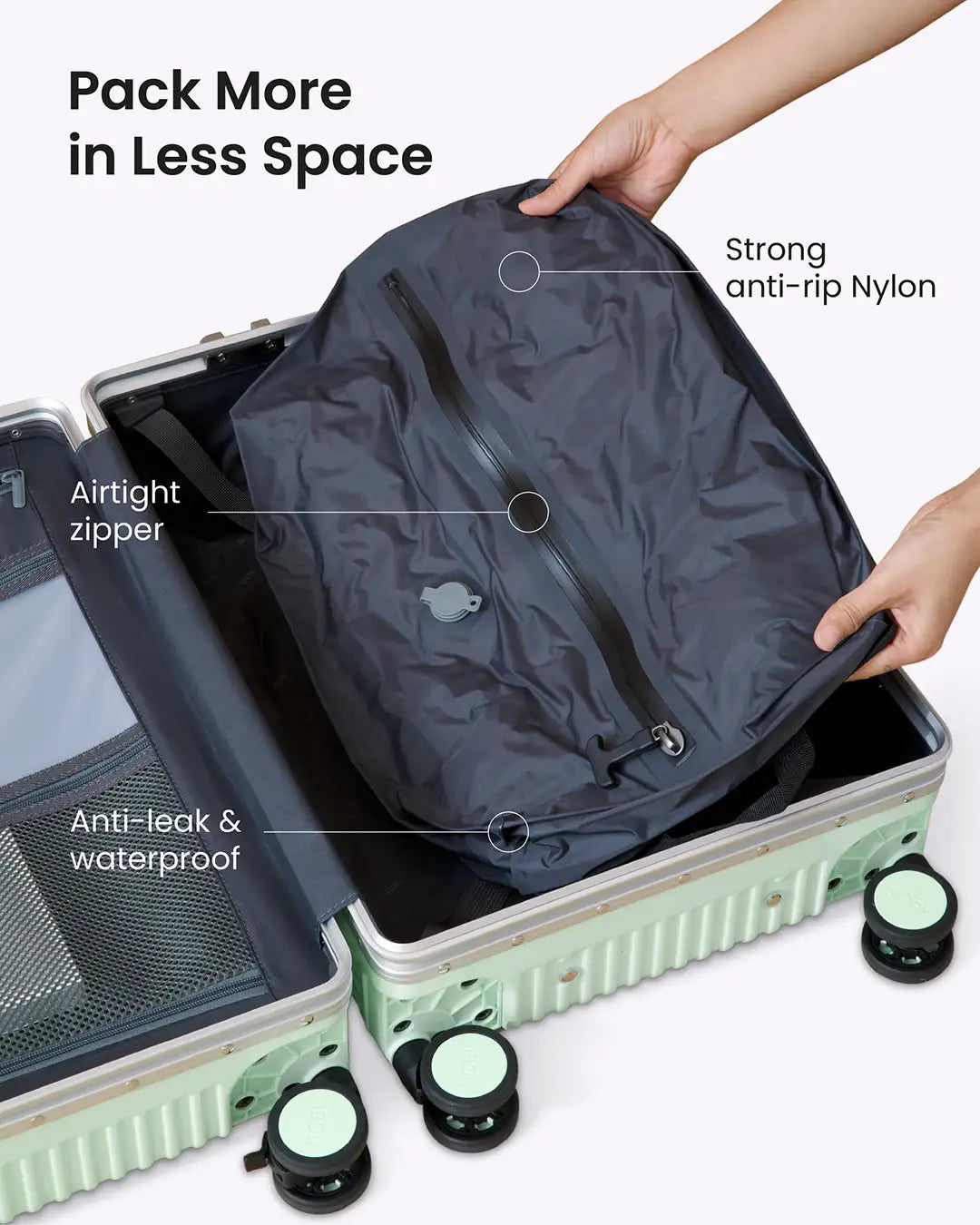 Vacuum Travel Compression Set