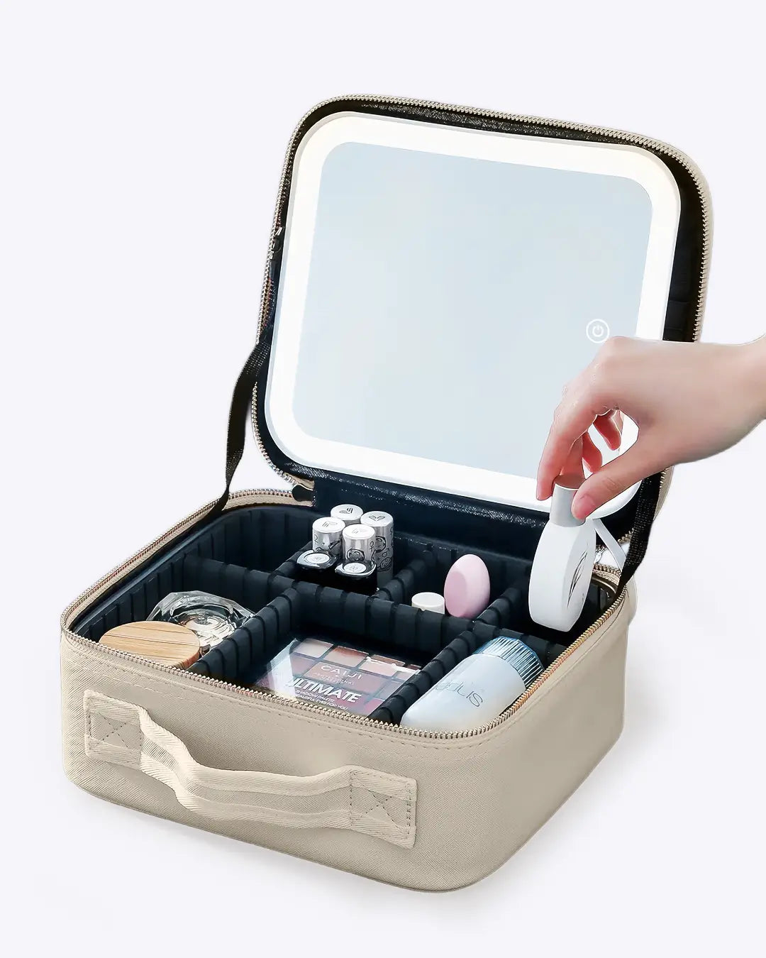 LED Travel Makeup Case
