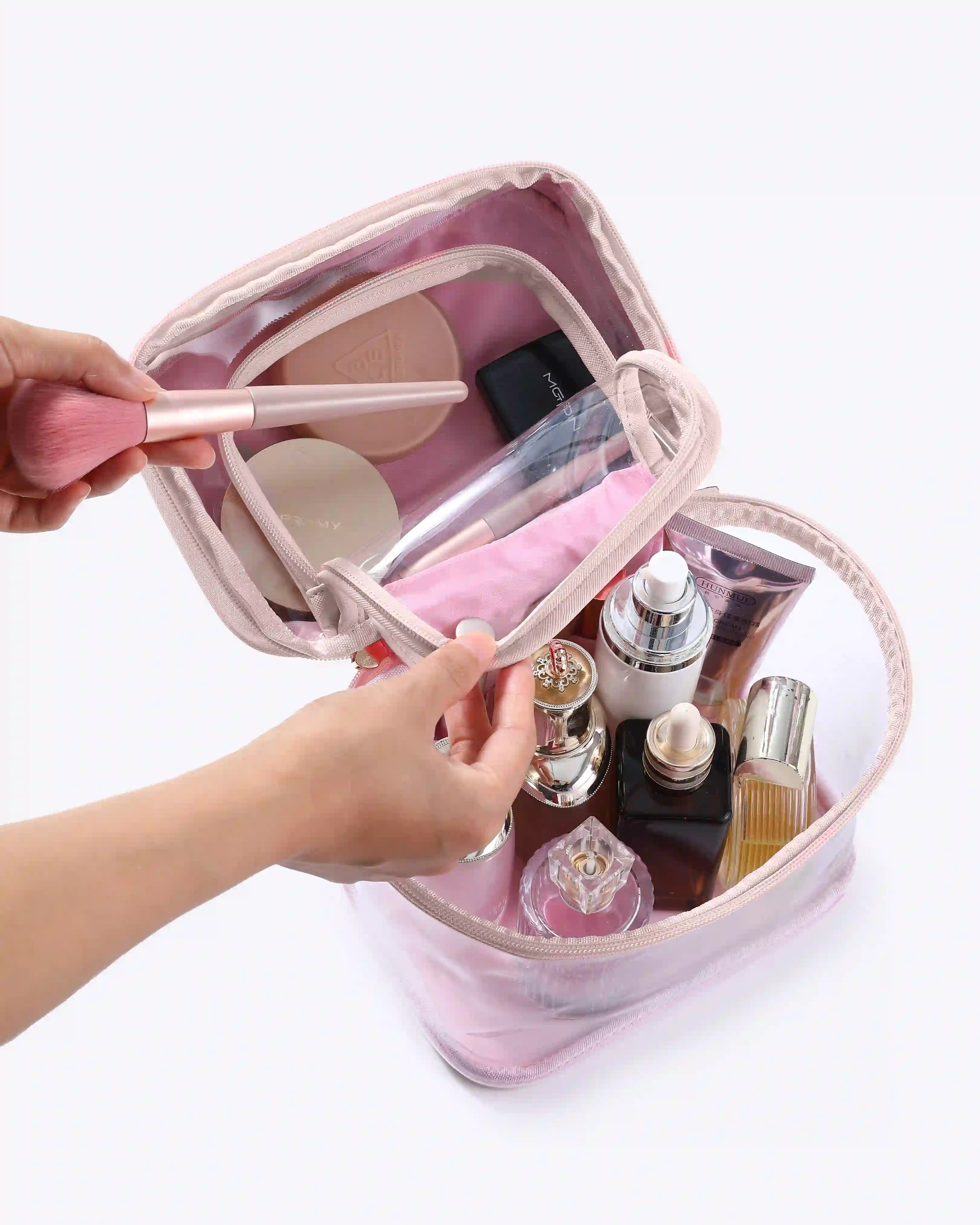 Carry-on Clear Makeup Bag