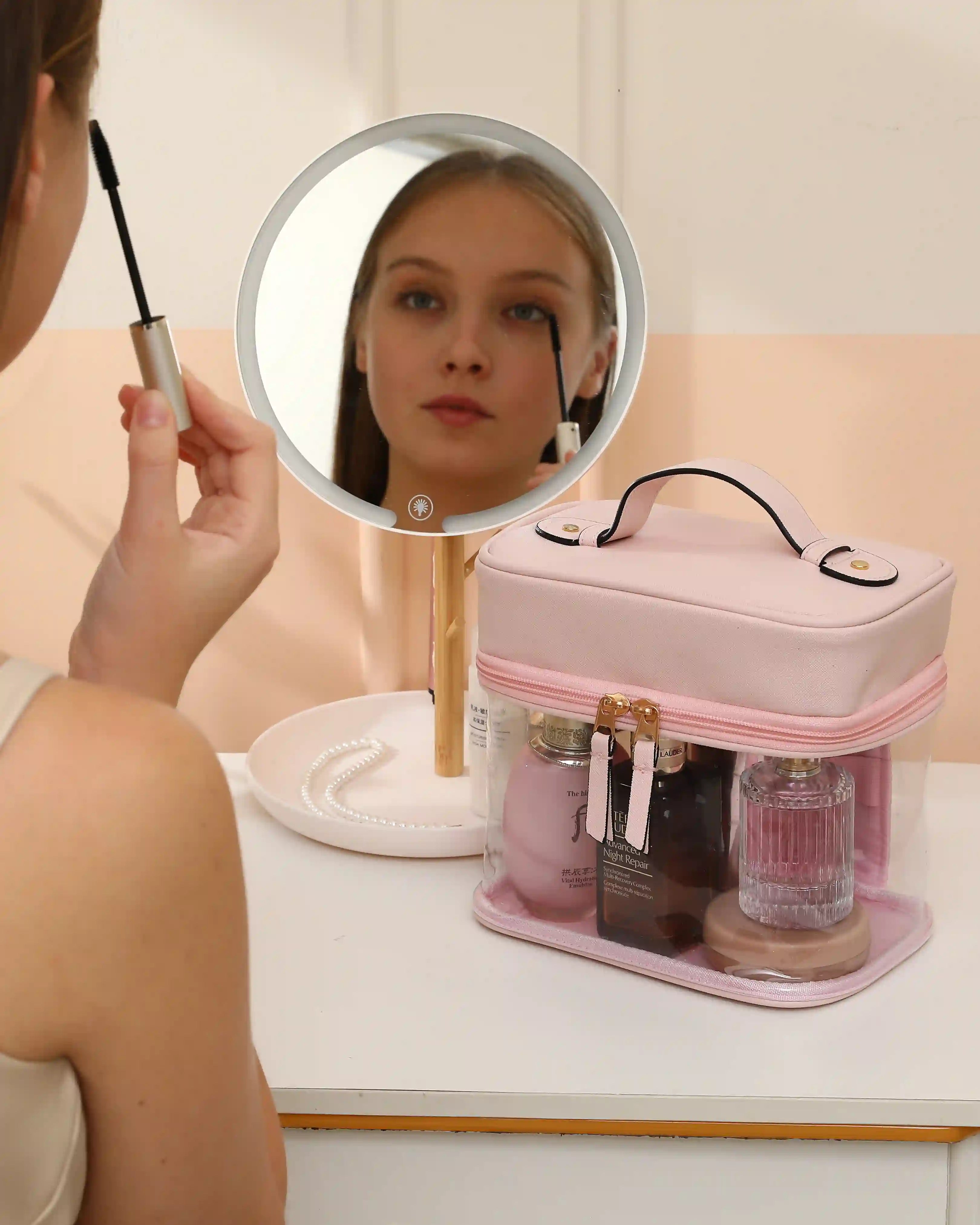 Carry-on Clear Makeup Bag