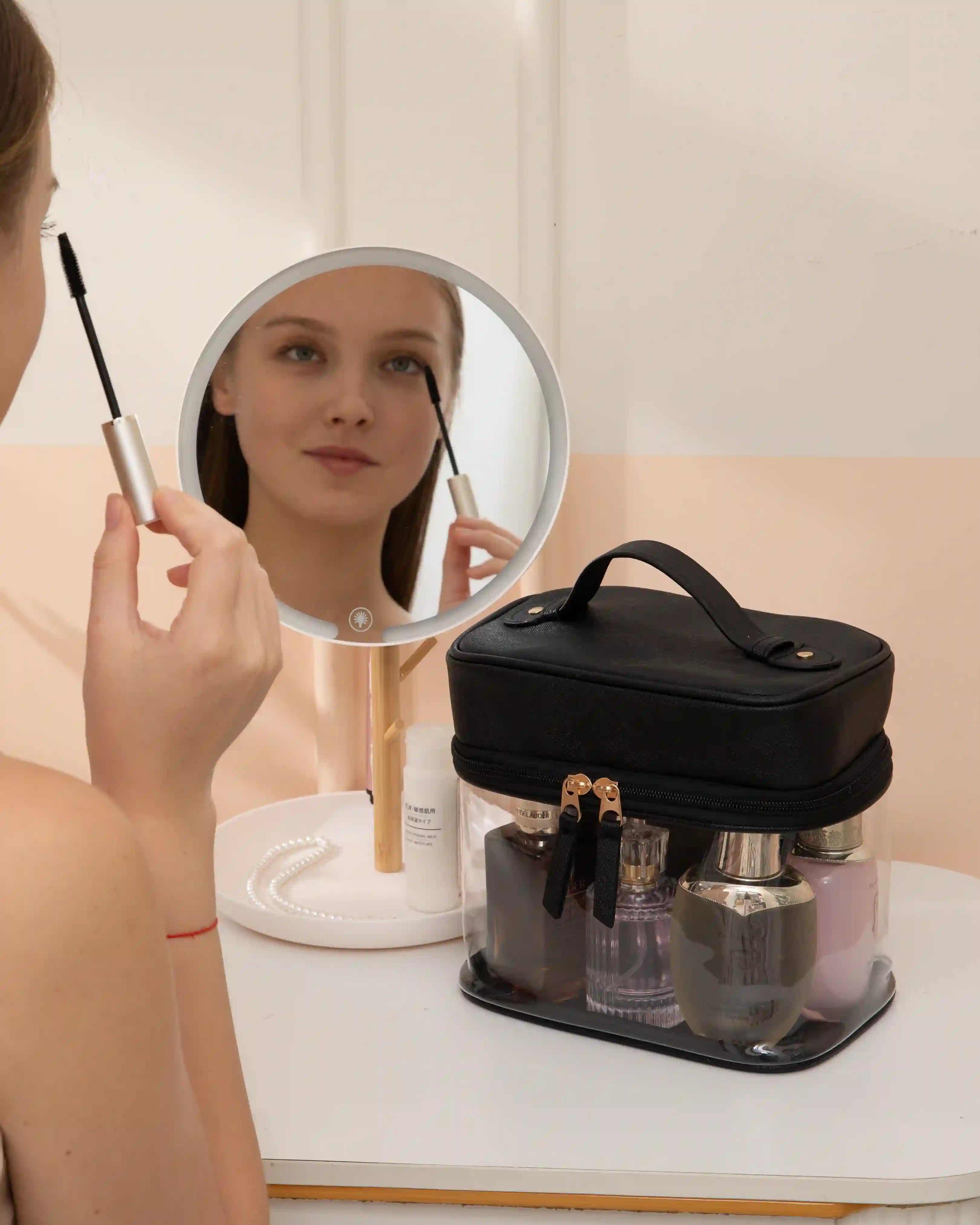 Carry-on Clear Makeup Bag