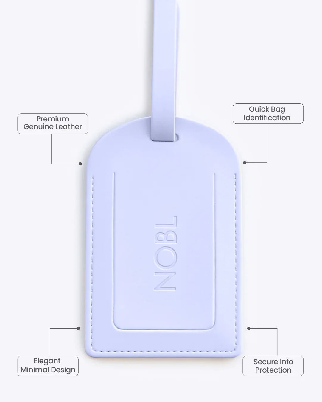 Leather Luggage Tag (Pre-Order)